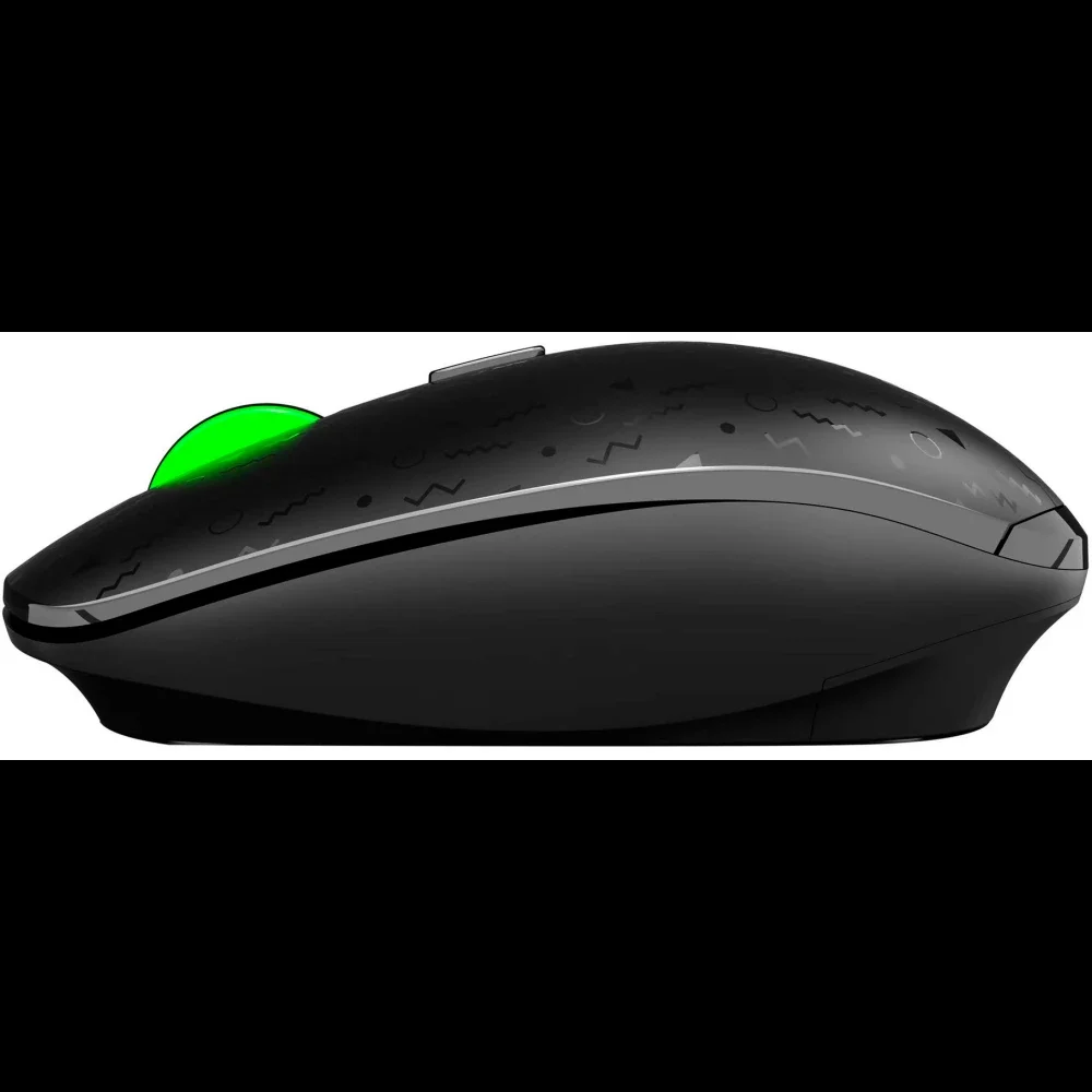 Мышь беспроводная Acer OMR307 черный, 1600 dpi, радиоканал, USB, кнопки - 4