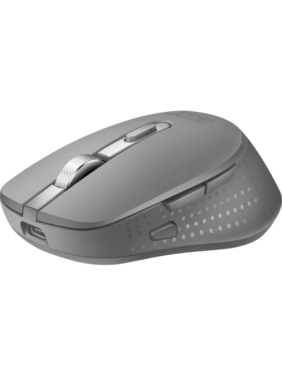 Мышь беспроводная Acer OMR310 светло-серый, 1600 dpi, радиоканал, Bluetooth, USB, кнопки - 7