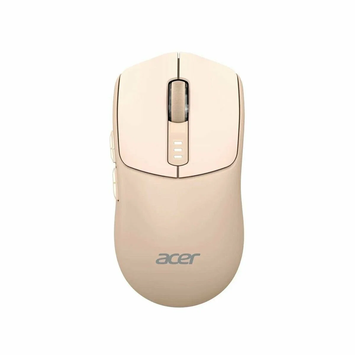 Мышь беспроводная Acer OMR312 бежевый, 3200 dpi, радиоканал, Bluetooth, USB, кнопки - 5