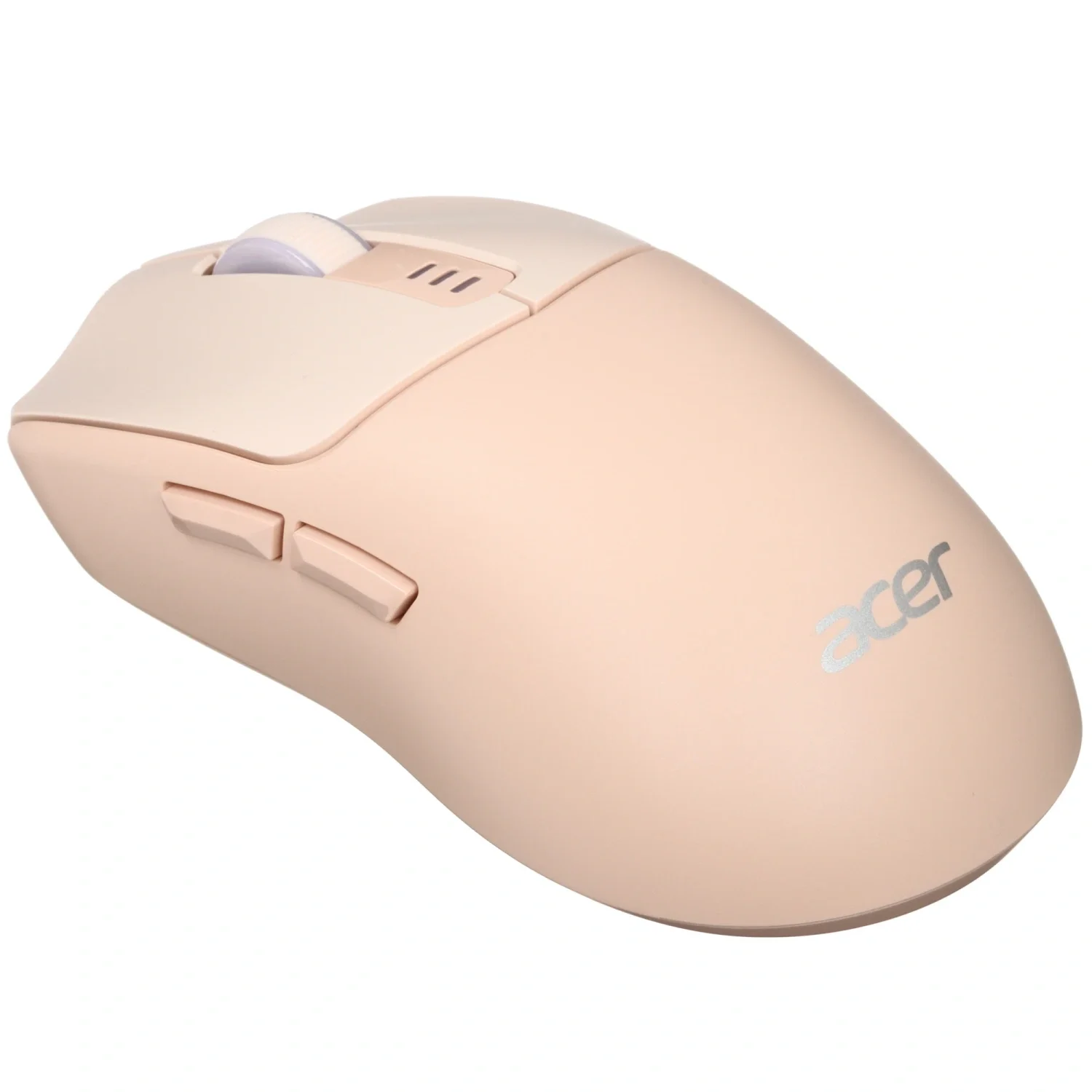 Мышь беспроводная Acer OMR312 розовый, 3200 dpi, радиоканал, Bluetooth, USB, кнопки - 5