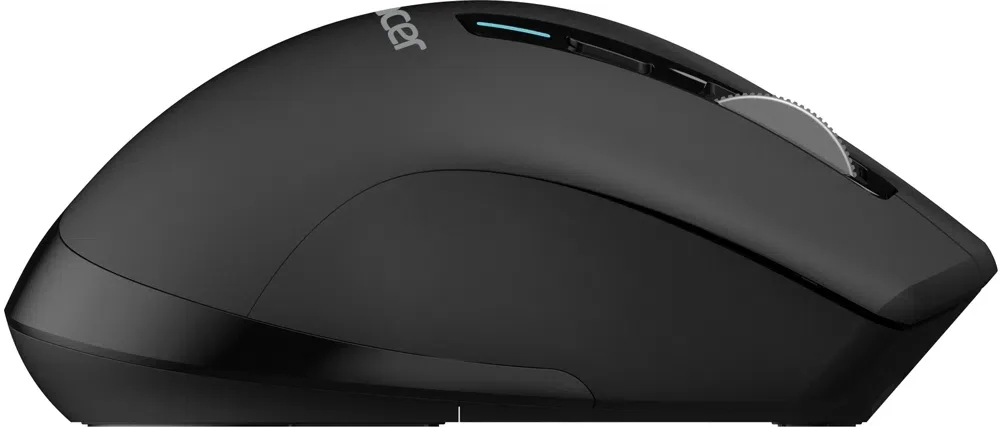 Мышь беспроводная Acer OMR406 черный, 4800 dpi, радиоканал, Bluetooth, USB, кнопки - 8