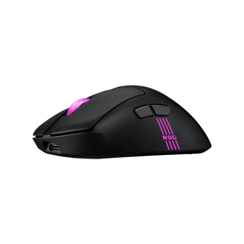 Мышь беспроводная ASUS ROG KERIS II ORIGIN, 54g, Wired, 2.4GHz RF, Bluetooth 5.1, 42K DPI sensor, 5 Prograммable Buttons, White