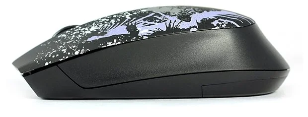 Мышь беспроводная Crown CMM-930W черный, 1600 dpi, радиоканал, USB, кнопки - 4