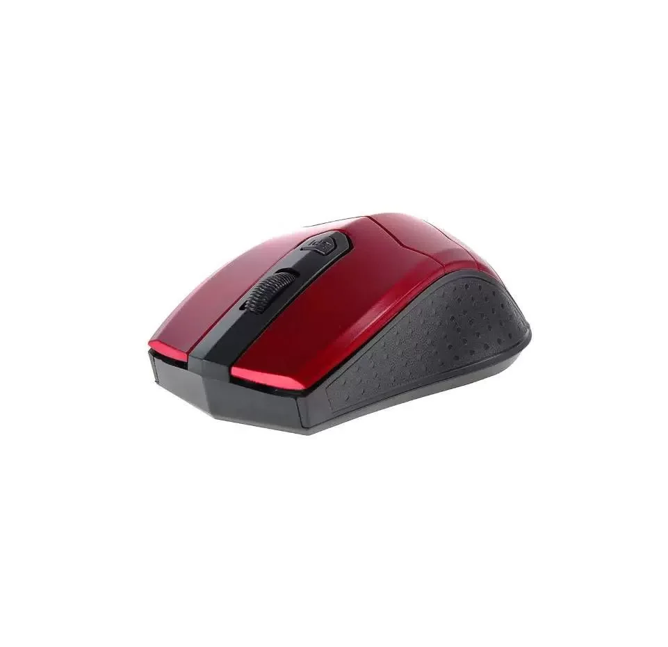 Мышь беспроводная Crown CMM-934W красный/черный, 1200 dpi, радиоканал, USB, кнопки - 4