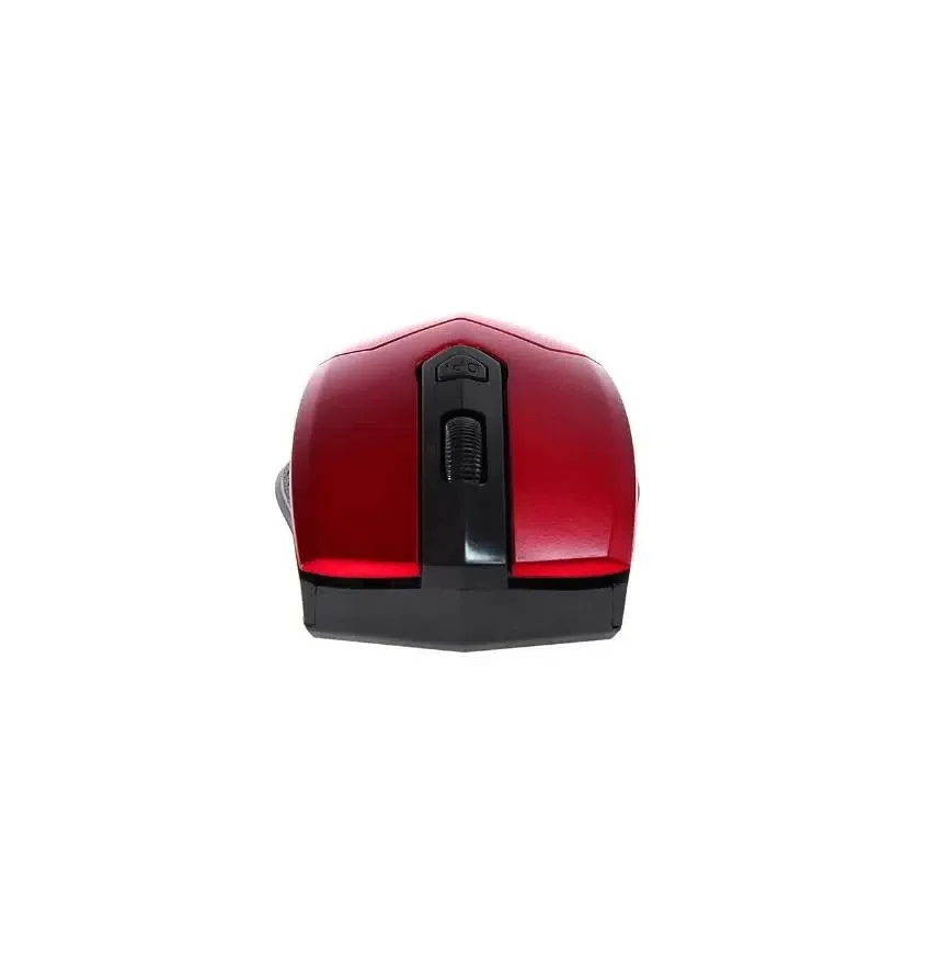 Мышь беспроводная Crown CMM-934W красный/черный, 1200 dpi, радиоканал, USB, кнопки - 4