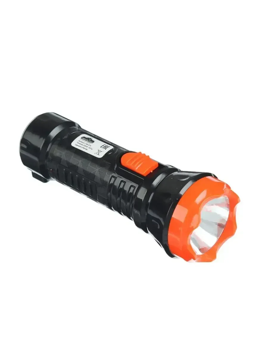 VETTA Фонарь аккумуляторный, пластик, 1LED, d4,3см x 12,3см, пит.220В, SS-846