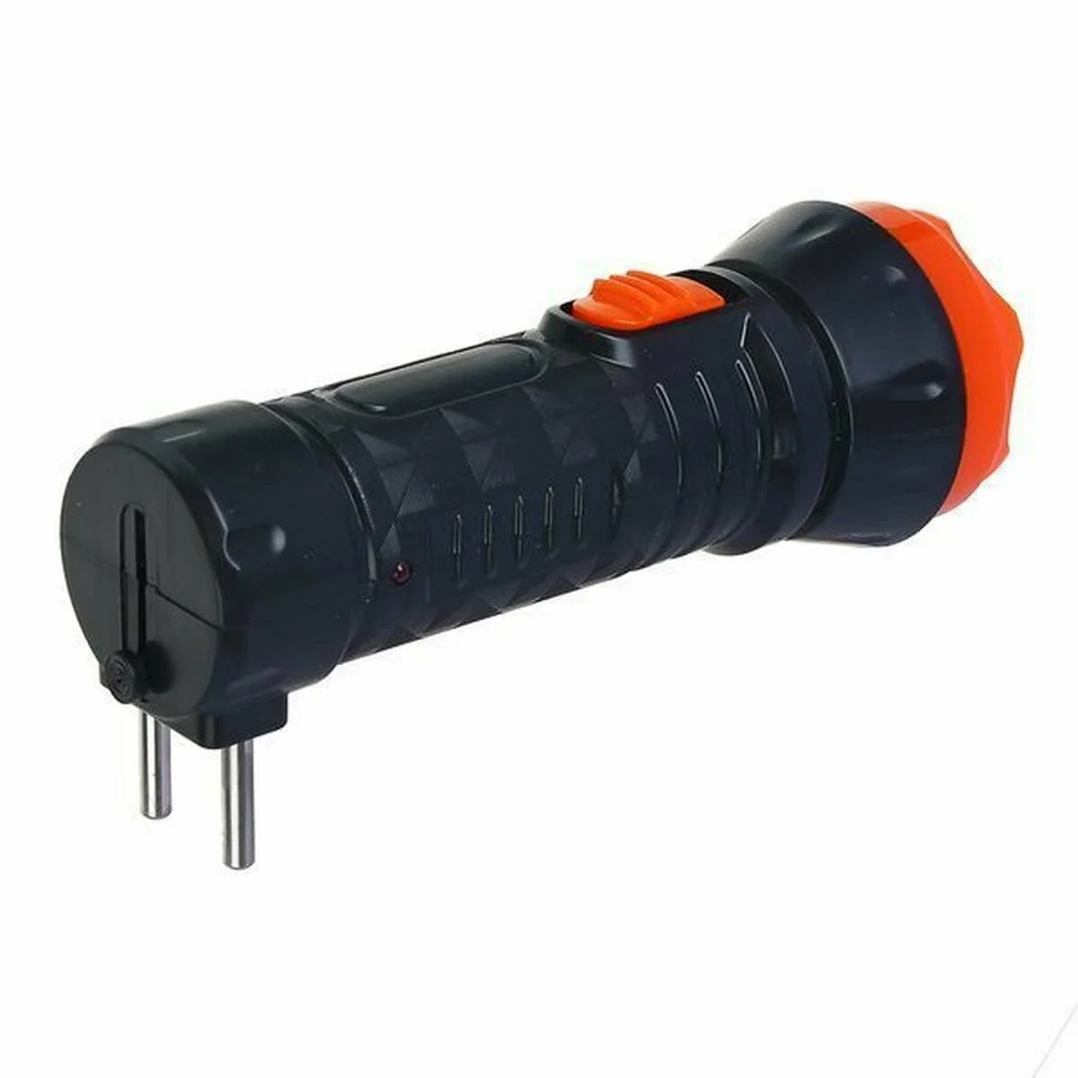 VETTA Фонарь аккумуляторный, пластик, 1LED, d4,3см x 12,3см, пит.220В, SS-846