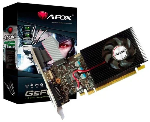 Видеокарта AFOX Geforce GT730 4Gb DDR3 128Bit DVI HDMI VGA LP Single Fan