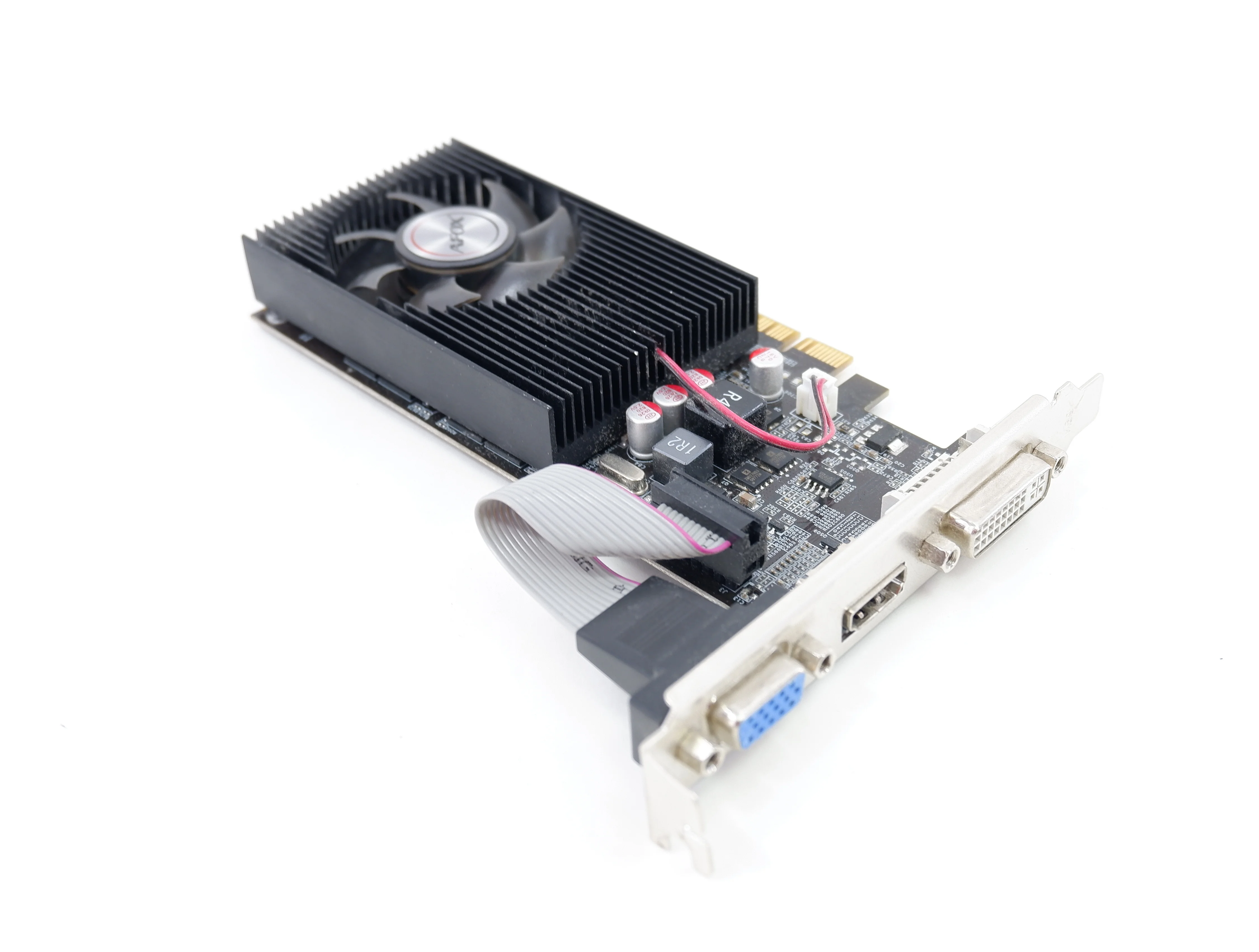 Видеокарта AFOX GT730 2Gb DDR3 PCI-E2.0 2ГБ DDR3, 128 бит, DVI-I, HDMI, VGA (D-Sub), GPU 700 МГц