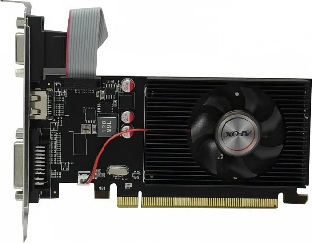 Видеокарта AFOX Radeon R5 220 1Gb DDR3 64Bit DVI HDMI VGA LP Single Fan PCI-E 16x AFR5220-1024D3L5