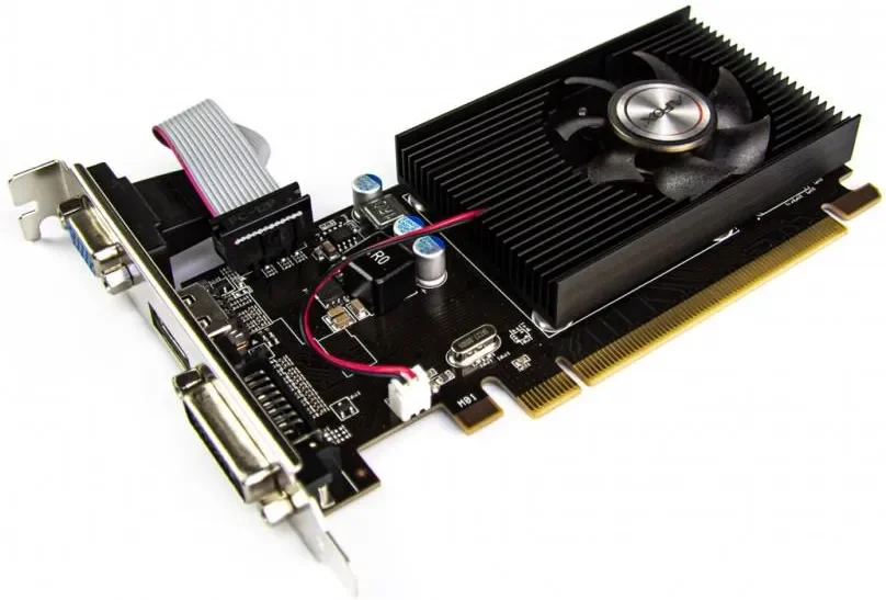 Видеокарта AFOX Radeon R5 220 2Gb DDR3 64Bit DVI HDMI VGA LP Single Fan PCI-E 16x AFR5220-2048D3L5
