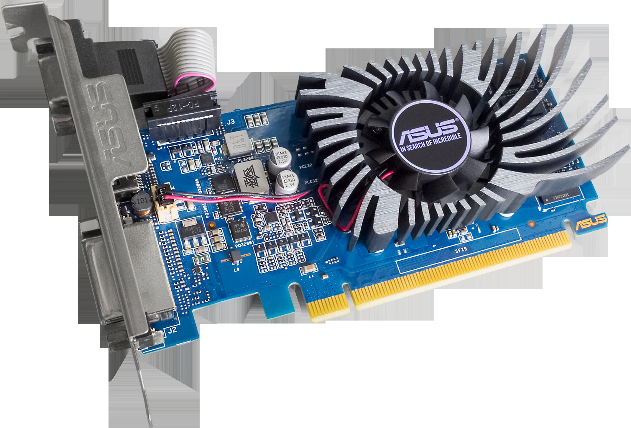 Видеокарта Asus GT730-SL-2GD5-BRK nVidia GeForce GT 730 2048Mb 64bit GDDR5 902/5010 DVIx1/HDMIx1/CRTx1/HDCP PCI-E Ret
