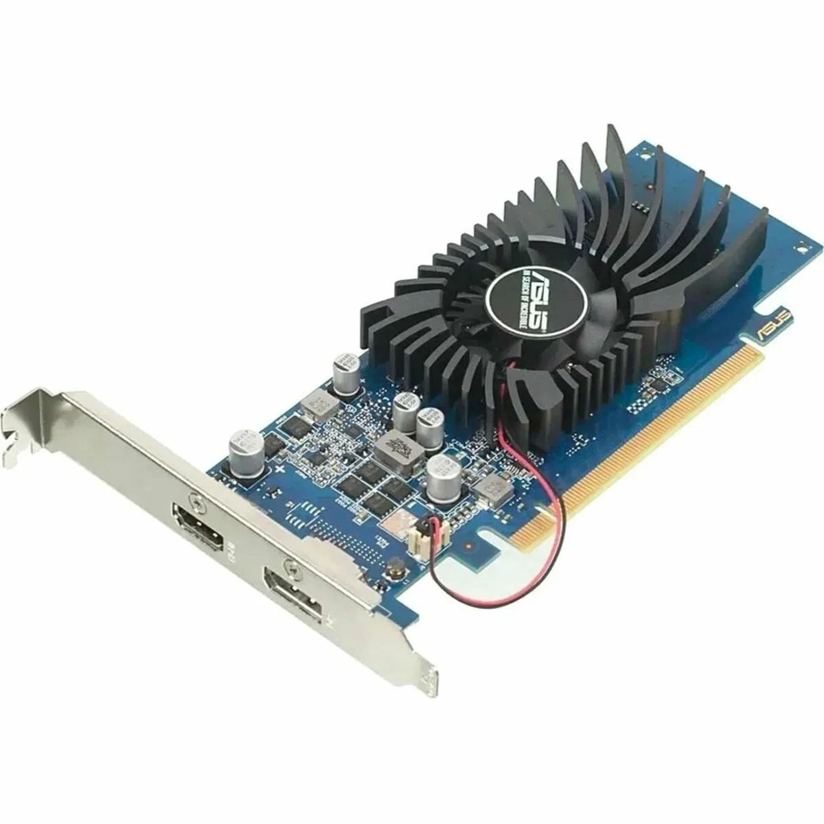 Видеокарта AsusGT1030-2G-BRK nVidia GeForce GT 1030 2048Mb 64bit GDDR5 1228/6008/HDMIx1/DPx1/HDCP PCI-Elow profile Ret