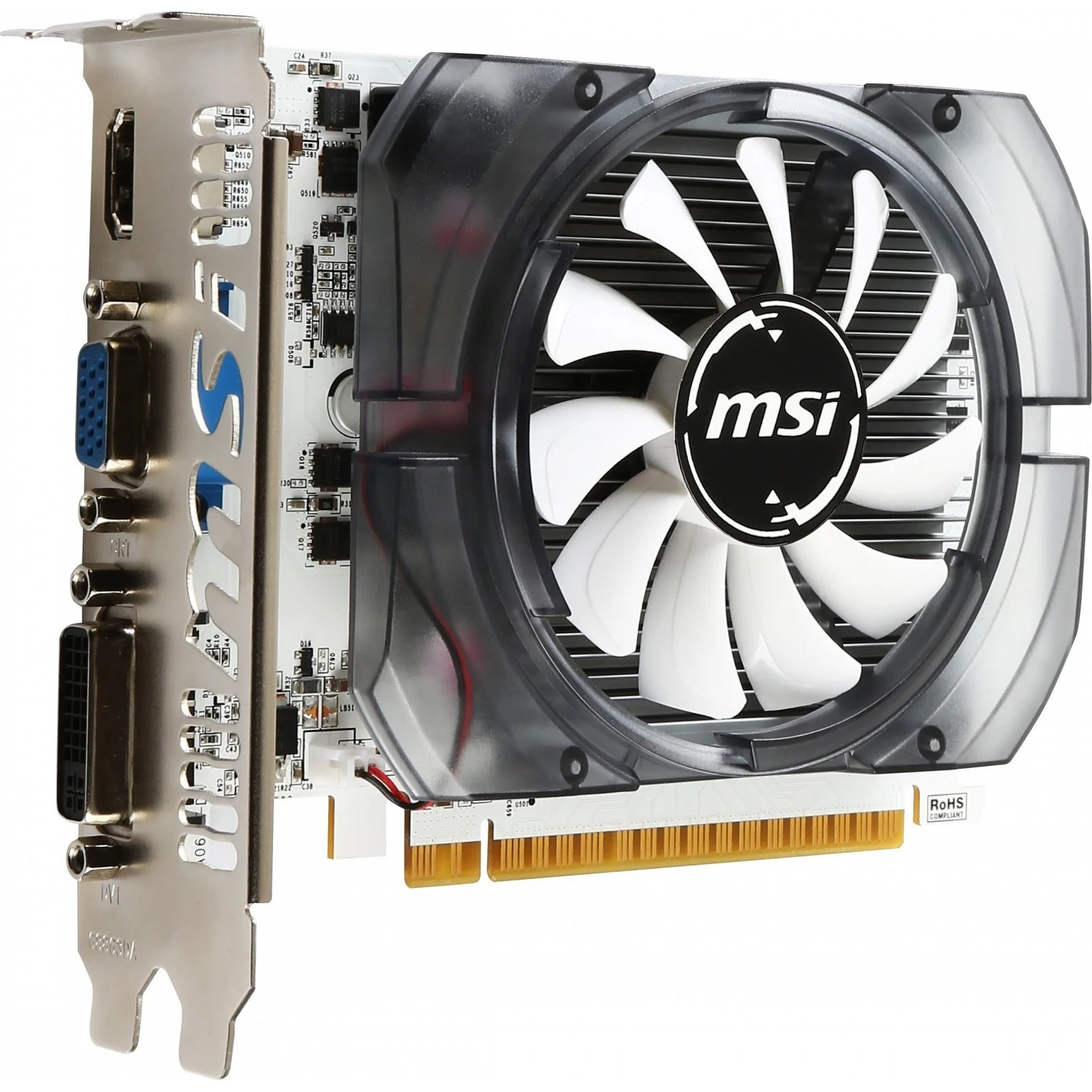 Видеокарта MSI N730-2GD3V3 GT 730 2048Mb 64 GDDR3 902/1600 DVIx1 HDMIx1 CRTx1 HDCP Ret