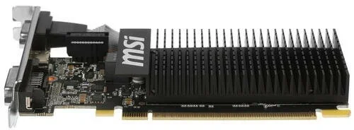 Видеокарта MSI PCI-E GT 710 2GD3H LP nVidia GeForce GT 710 2048Mb 64bit DDR3 954/1600 DVIx1/HDMIx1/CRTx1/HDCP Ret low profile