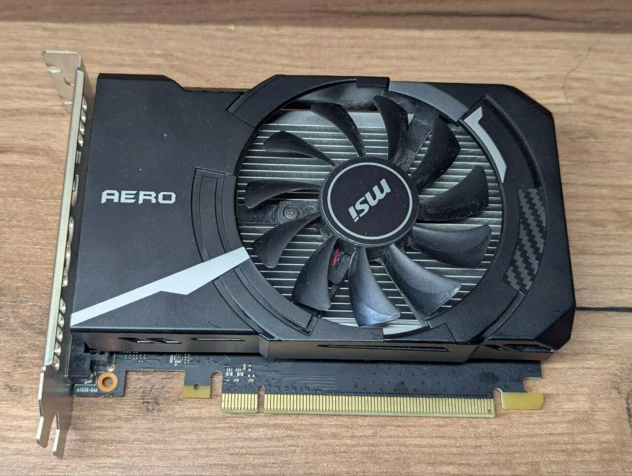 Видеокарта MSI PCIE16 GT1030 2GB GDDR4 GT 1030 AERO ITX 2GD4 OC