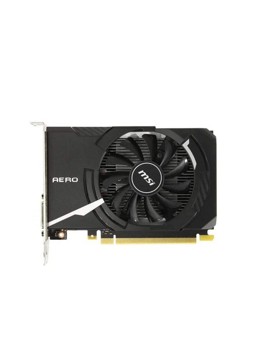 Видеокарта MSI PCIE16 GT1030 2GB GDDR4 GT 1030 AERO ITX 2GD4 OC