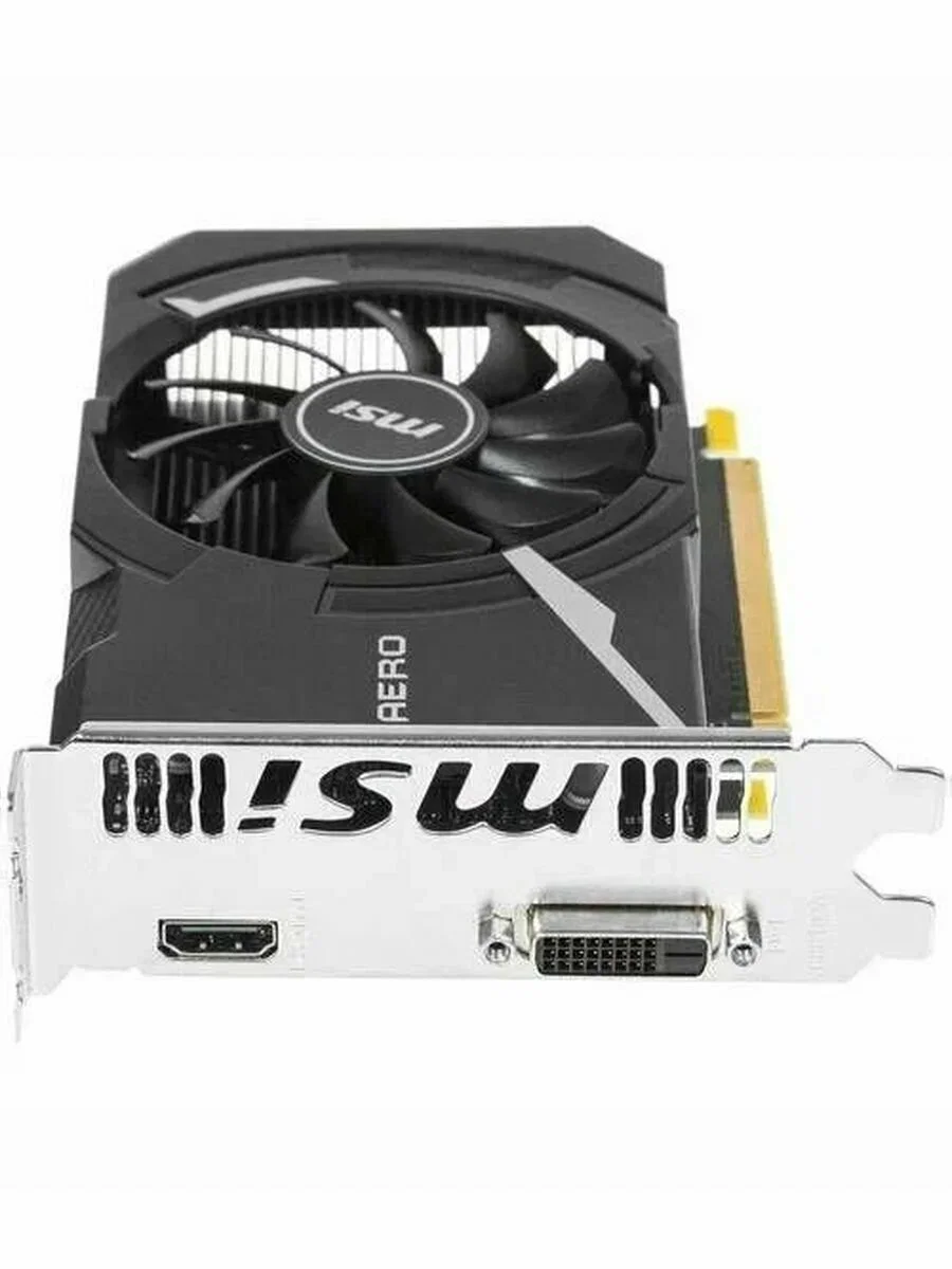 Видеокарта MSI PCIE16 GT1030 2GB GDDR4 GT 1030 AERO ITX 2GD4 OC