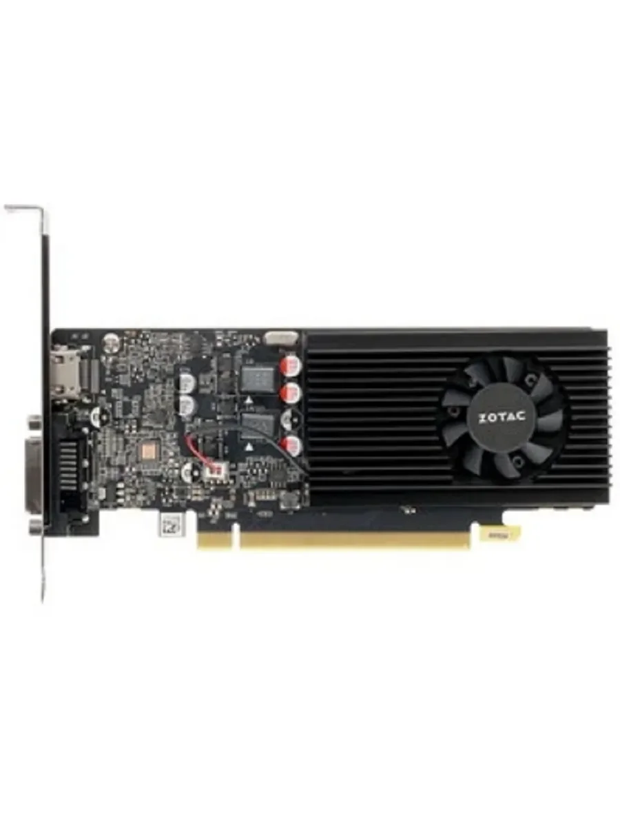 Видеокарта Zotac GT 1030 2Gb GDDR5,64bit, HDCP, HDMI/DVD-D, ZT-P10300A-10L, RTL