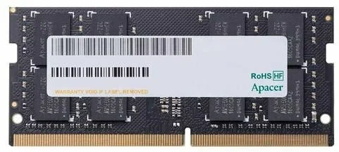 Оперативная память Apacer, DDR4, 16GB (1x16GB), 2666 MHz, CL19, SO-DIMM