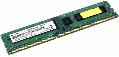 Оперативная память Foxline, DDR3L, 8GB (1x8 GB), 1600 MHz, CL11