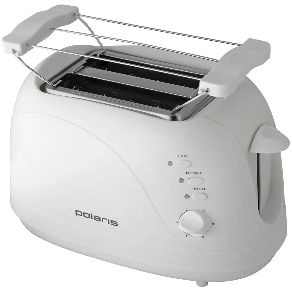 Тостер Polaris PET 0702L 750 Вт, белый