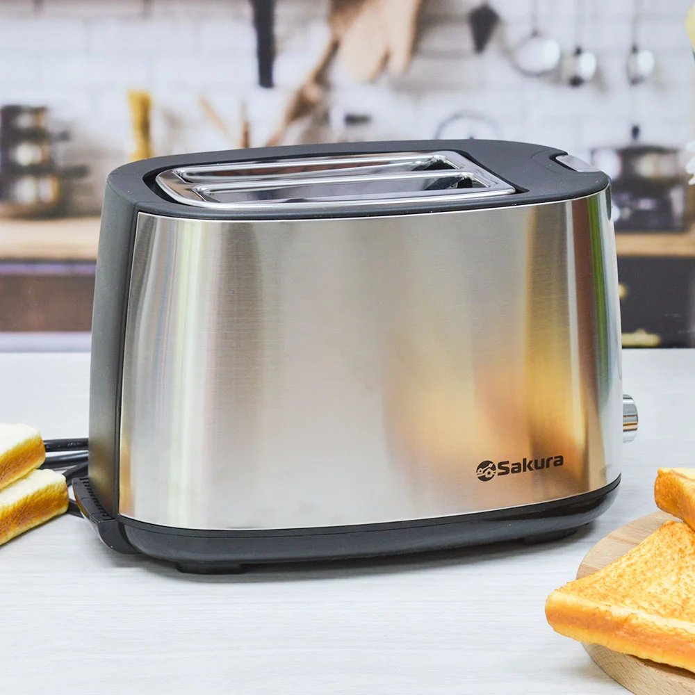 Тостер Sakura SA-7611S Elegant 750 Вт, сталь