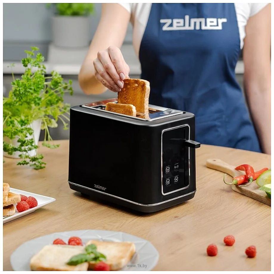Тостер ZELMER ZTS7990 черный