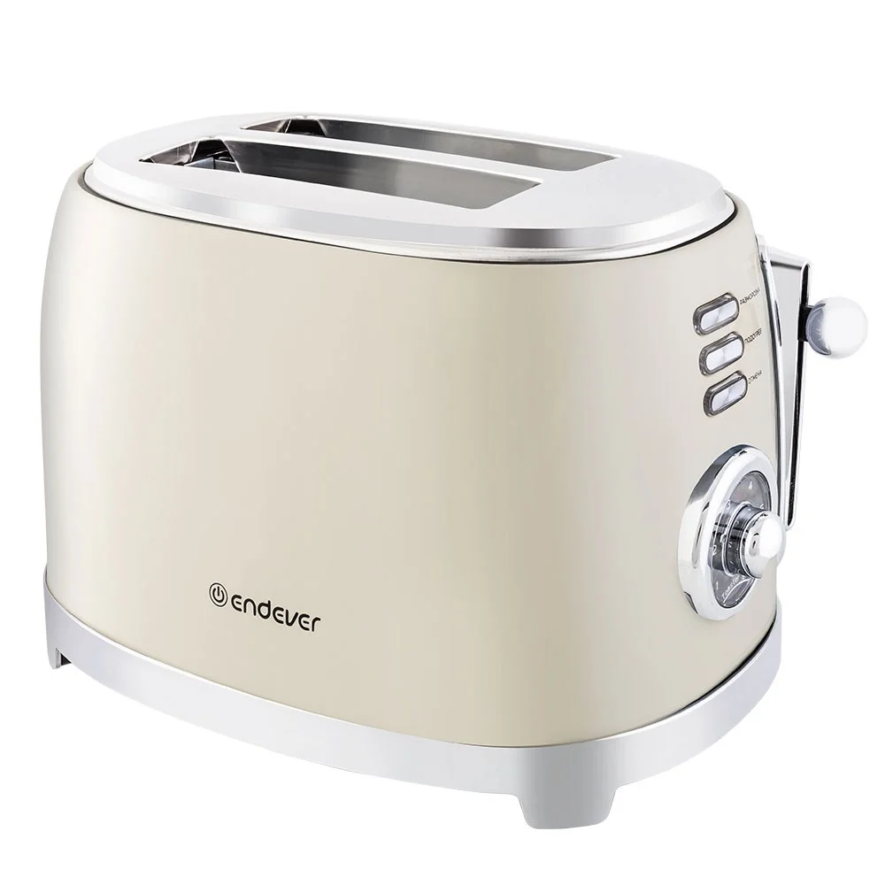 Тостер электрический ENDEVER Skyline ST-129 850 Вт, бежевый