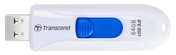 Флеш накопитель 256GB Transcend JetFlash 790, USB 3.1, Белый