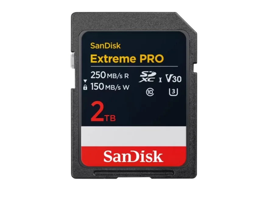 Флеш карта SD 2TB SanDisk SDHC 10 UHS-I A2 C10 V30 U3 Extreme Pro 250MB/s