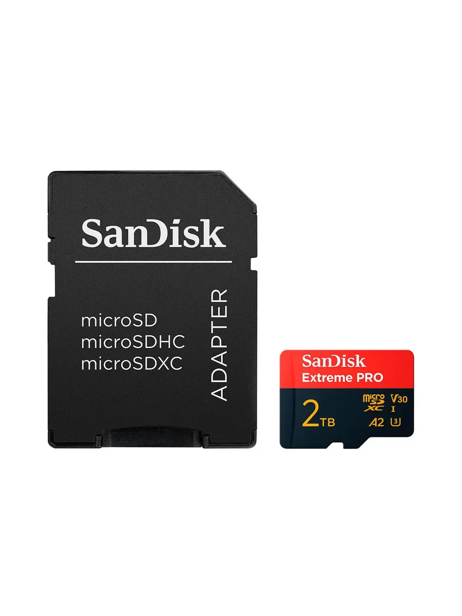 Флеш карта SD 2TB SanDisk SDHC 10 UHS-I A2 C10 V30 U3 Extreme Pro 250MB/s