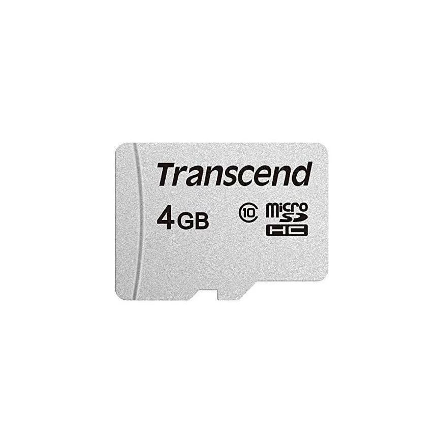Флеш карта microSD 4GB Transcend microSDHC Class 10, (без адаптера), TLC