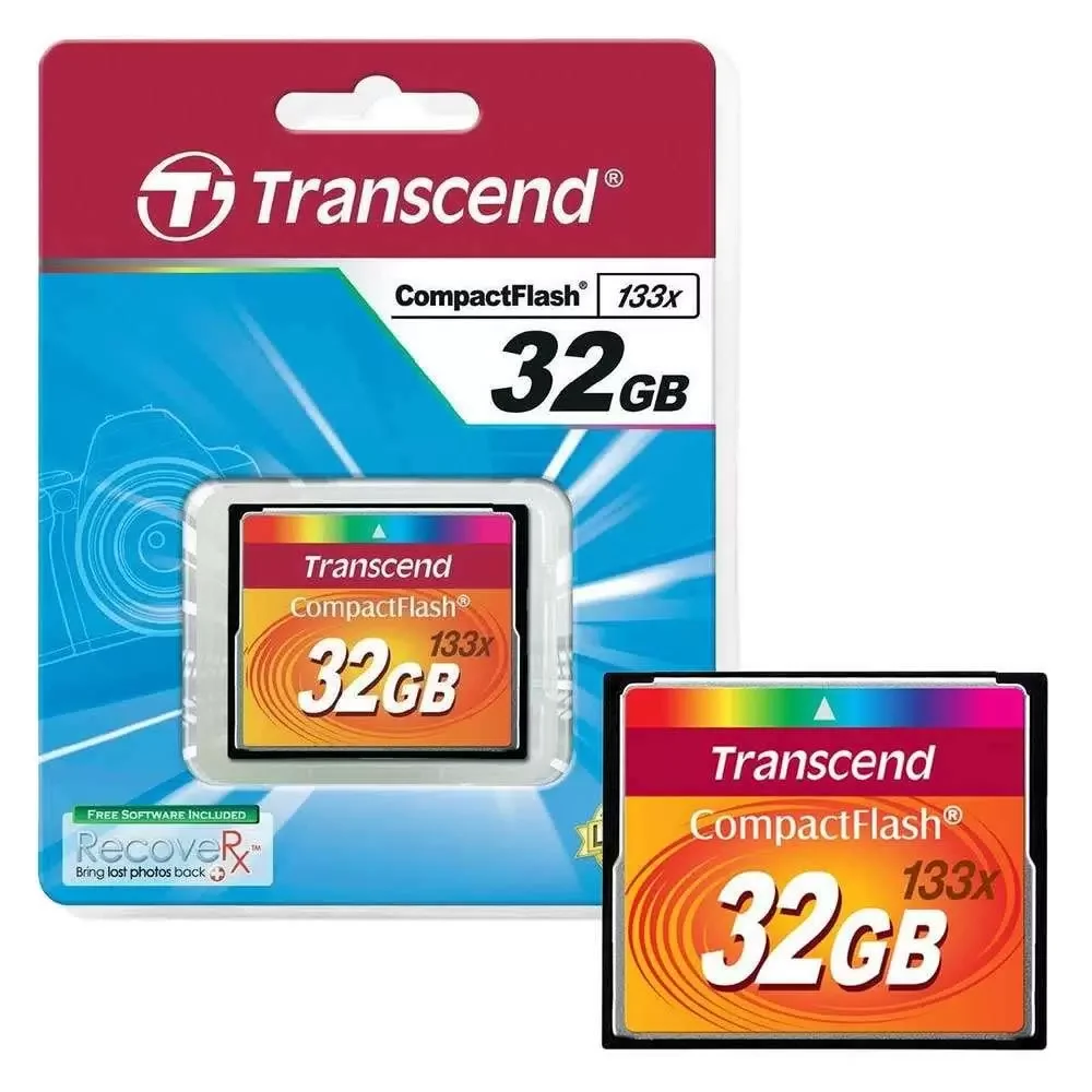Флеш карта CF 32GB Transcend, 133X