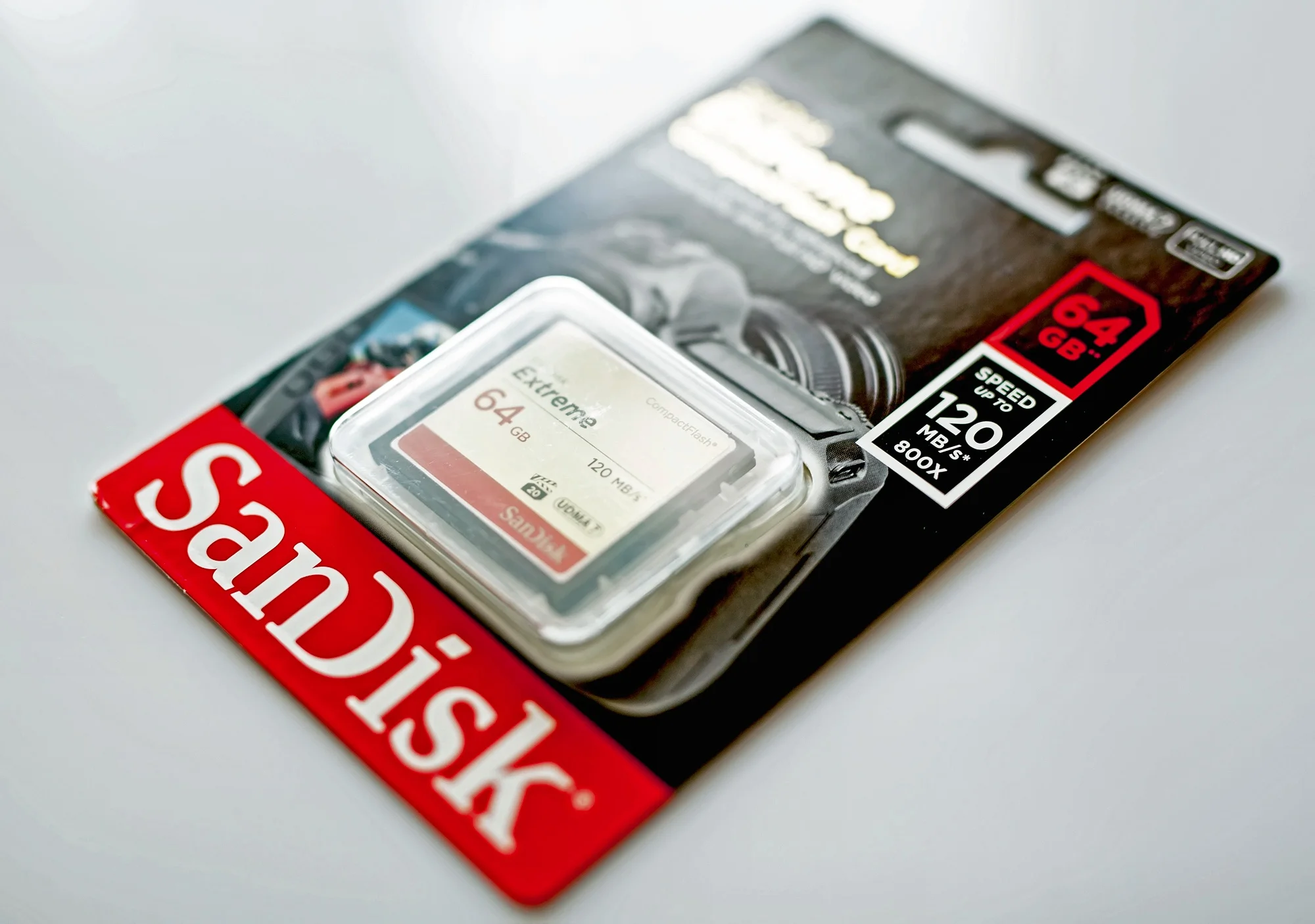 Флеш карта CF 64GB SanDisk Extreme 120MB/s