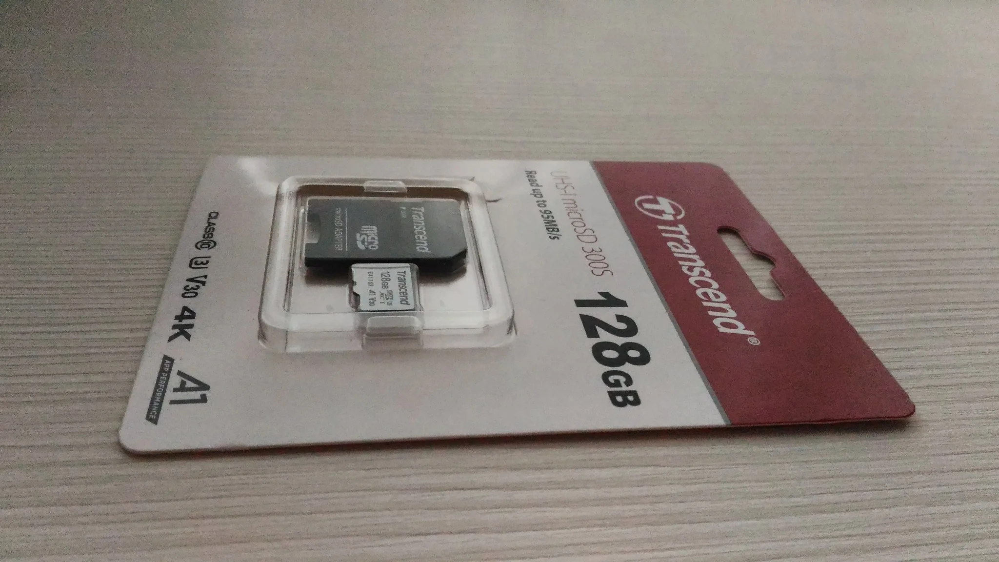 Флеш карта SD 128GB Transcend SDХC UHS-I U3 V30