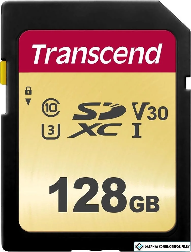 Флеш карта SD 128GB Transcend SDХC UHS-I U3 V30