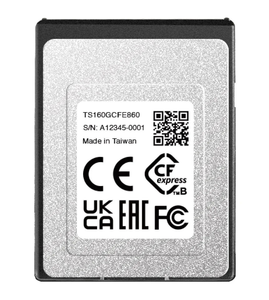 Флеш карта CFexpress Type B 160GB STranscend CFexpress 860 Type B 1500/1750 Mb/s