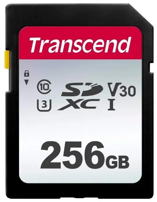 Флеш карта SD 256GB Transcend SDХC UHS-I U3 V30