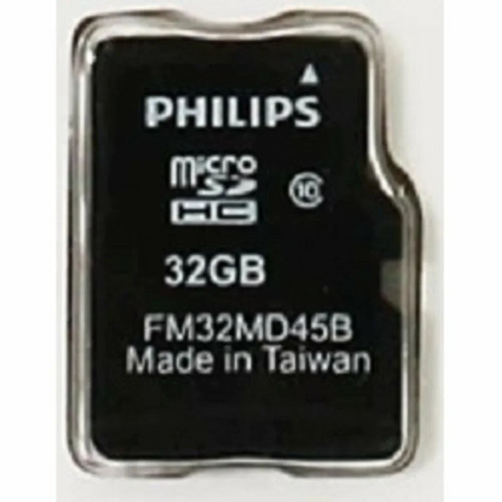 Флеш карта microSD 32GB PHILIPS microSDHC Class 10 (SD адаптер)