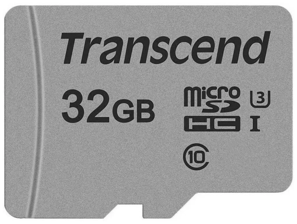 Флеш карта microSD 32GB Transcend microSDHC Class 10 UHS-1 U1, (без адаптера), TLC