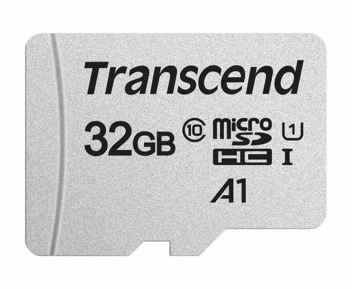 Флеш карта microSD 32GB Transcend microSDHC Class 10 UHS-1 U1, (без адаптера), TLC