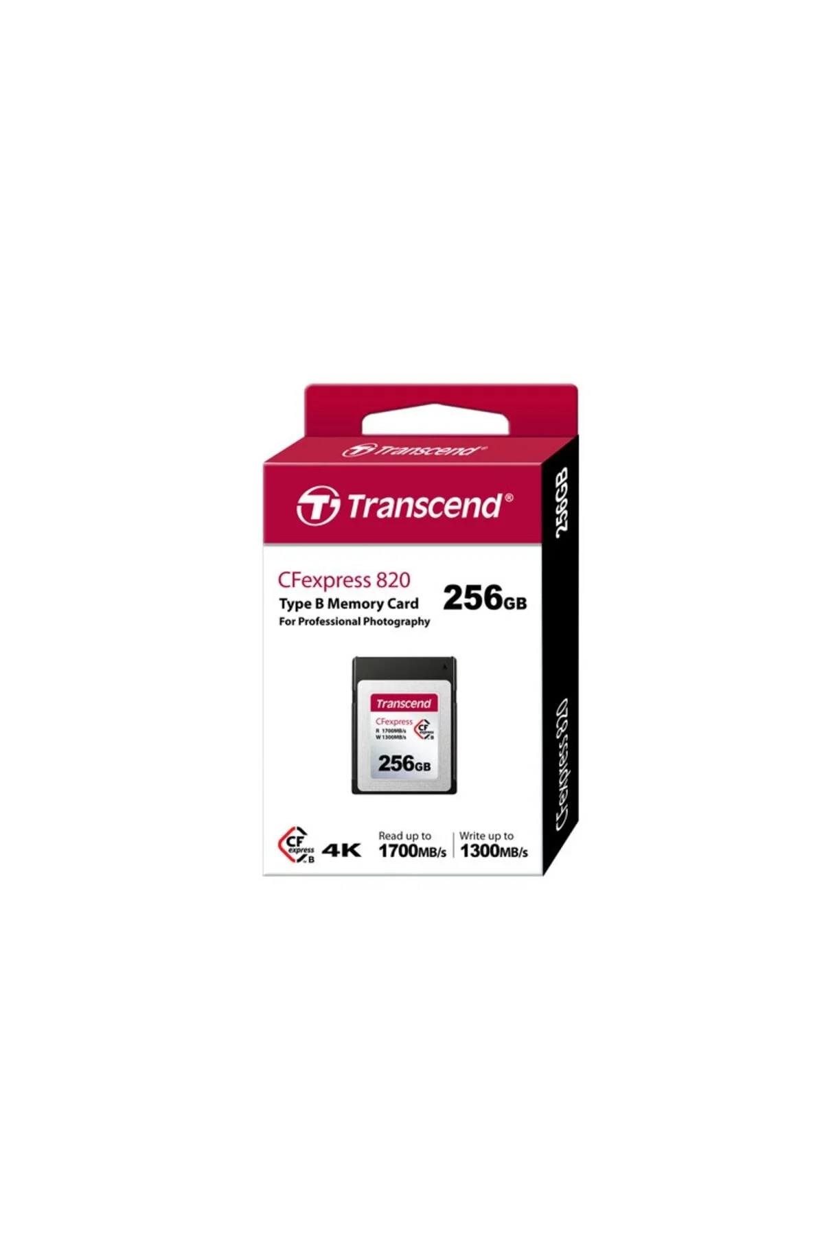 Флеш карта CFexpress Type B 512GB STranscend CFexpress 820 Type B 1000/1700 Mb/s