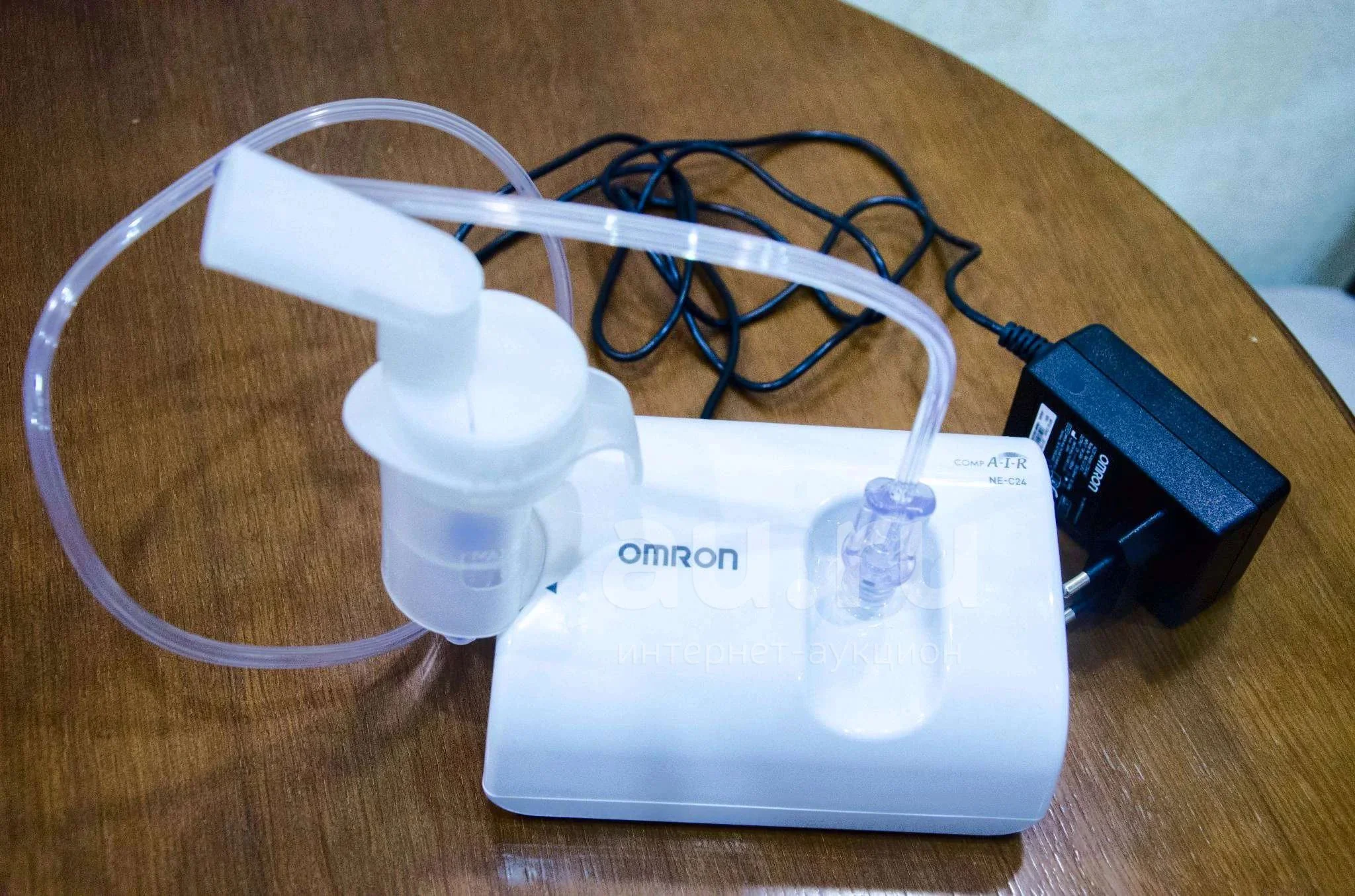 Ингалятор, небулайзер Omron компрессорный NE-C24 (NE-C801S-RU)