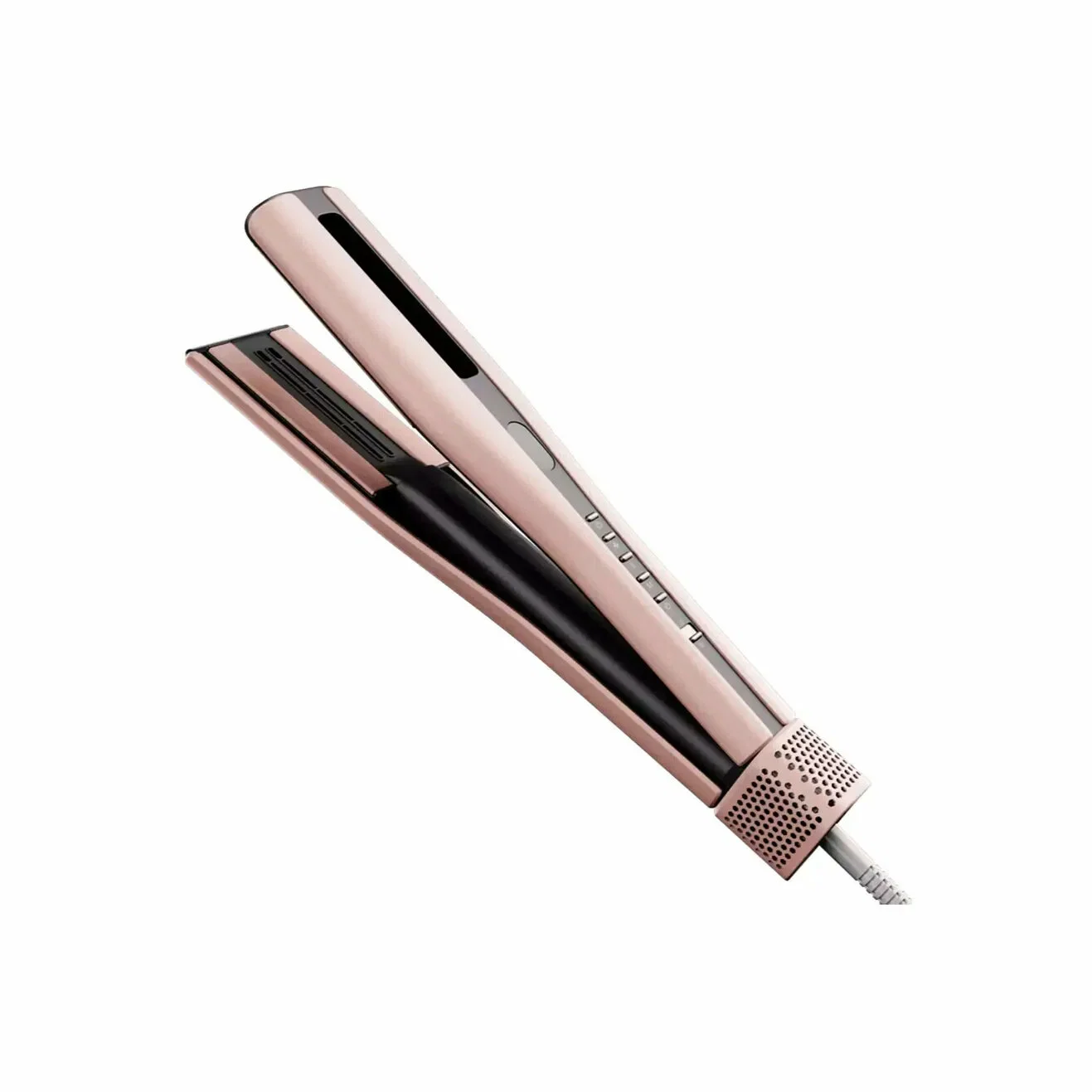 Выпрямитель для волос Haier HHS-605, розовый