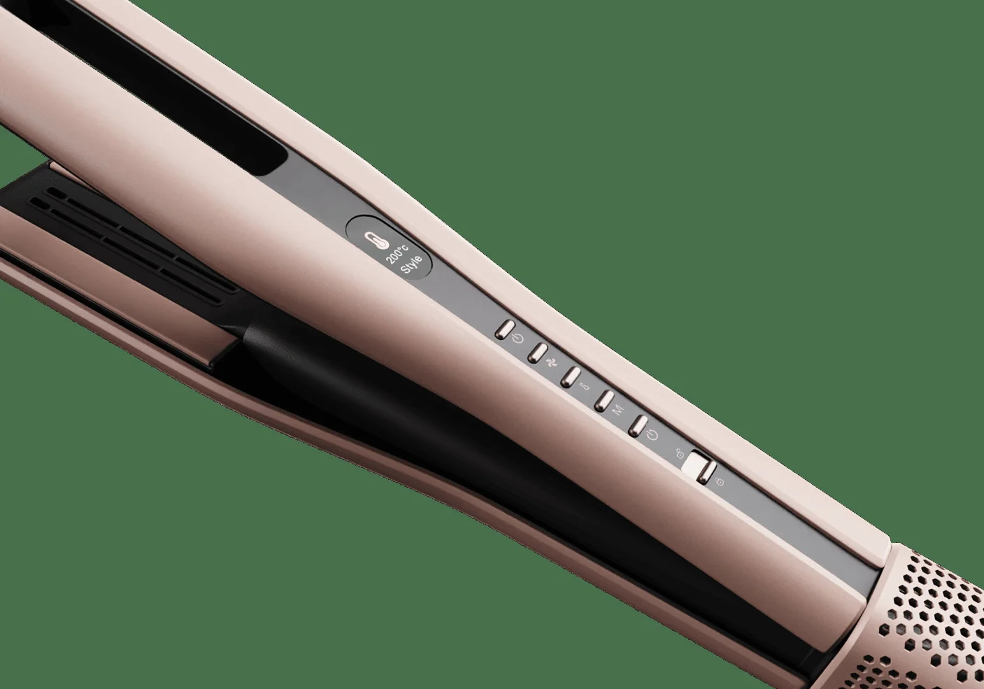Выпрямитель для волос Haier HHS-605, розовый