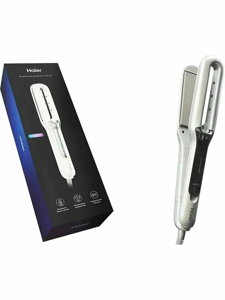 Выпрямитель для волос Haier HHS-617, белый