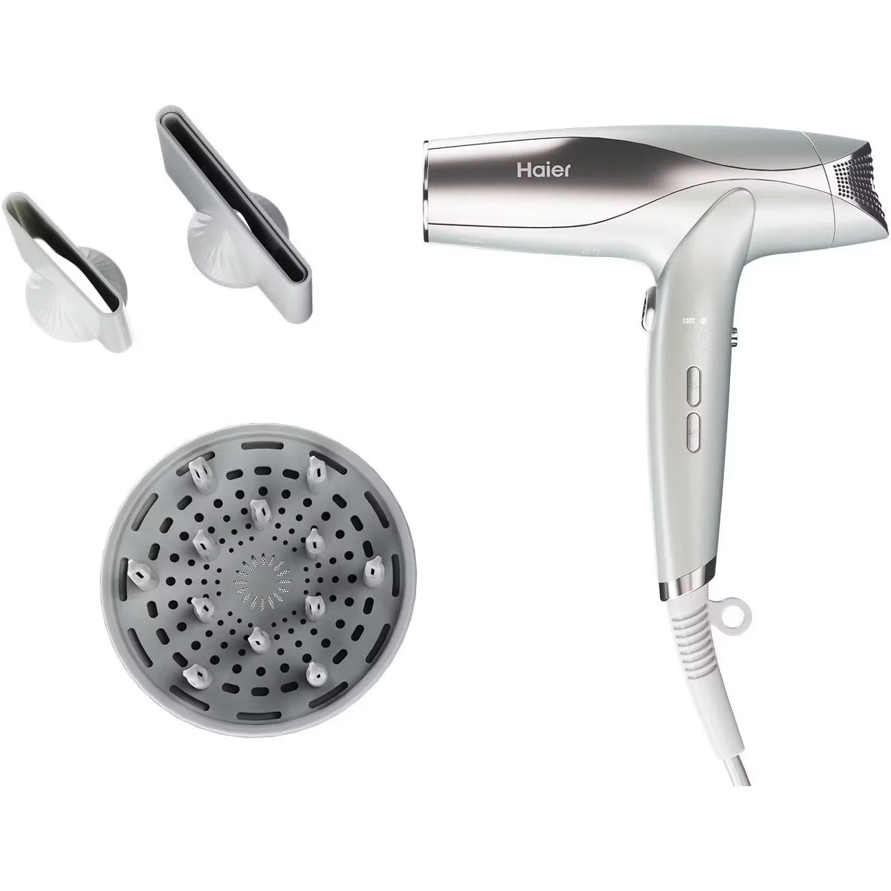 Фен Haier HHD-602, белый