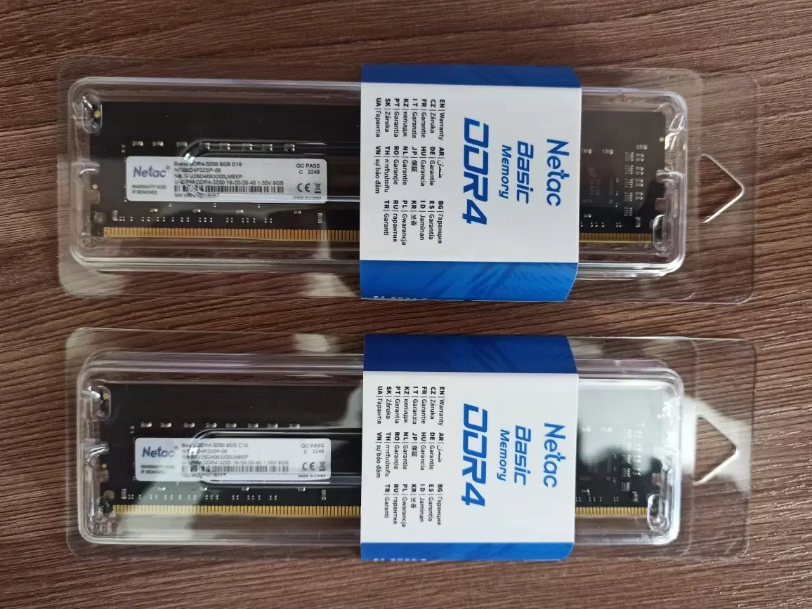 Оперативная память Netac DDR4 8GB 3200MHz (NTBSD4P32SP-08)
