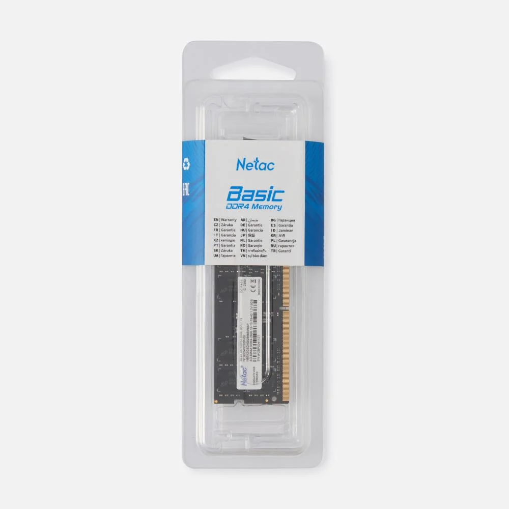 Оперативная память Netac DDR4 SO-DIMM 8GB 2666MHz (NTBSD4N26SP-08)